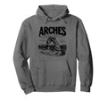 Arches National Park Delicate Arch Hoodie - Minimalist Print Unisex - T-Shirt, Sweatshirt, Hoodie