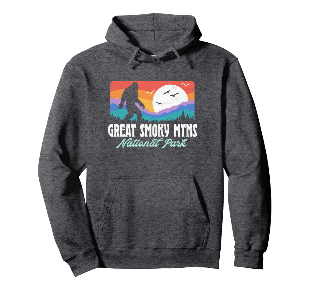 Great Smoky Mountains National Park Bigfoot Hoodie - Novelty Apparel Unisex - T-Shirt, Sweatshirt, Hoodie