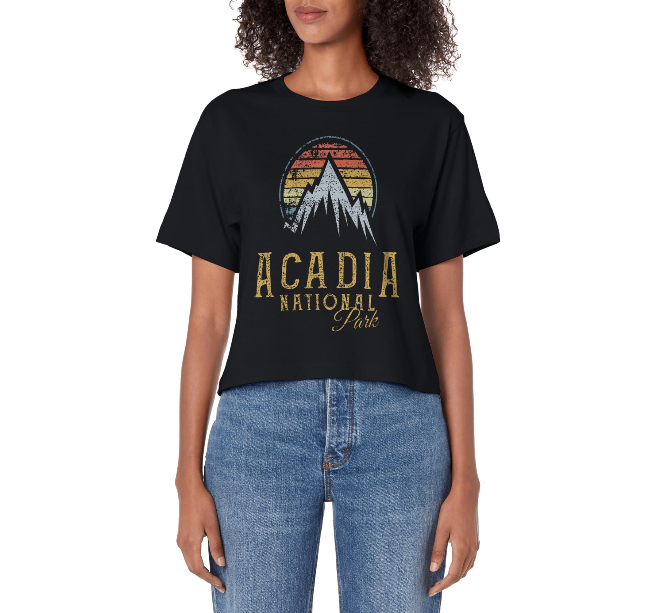 Acadia National Park Mountains Summit Hoodie - Streetwear Style Men Women - T-Shirt, Sweatshirt, Hoodie