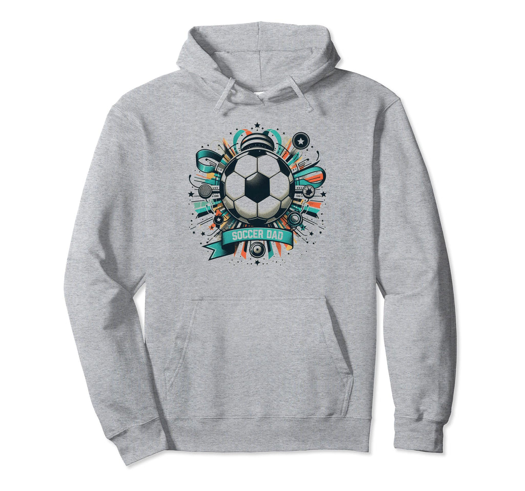 Soccer Dad Family Matching Dad Fathers Hoodie - Trendy Graphic Men Women - T-Shirt, Sweatshirt, Hoodie