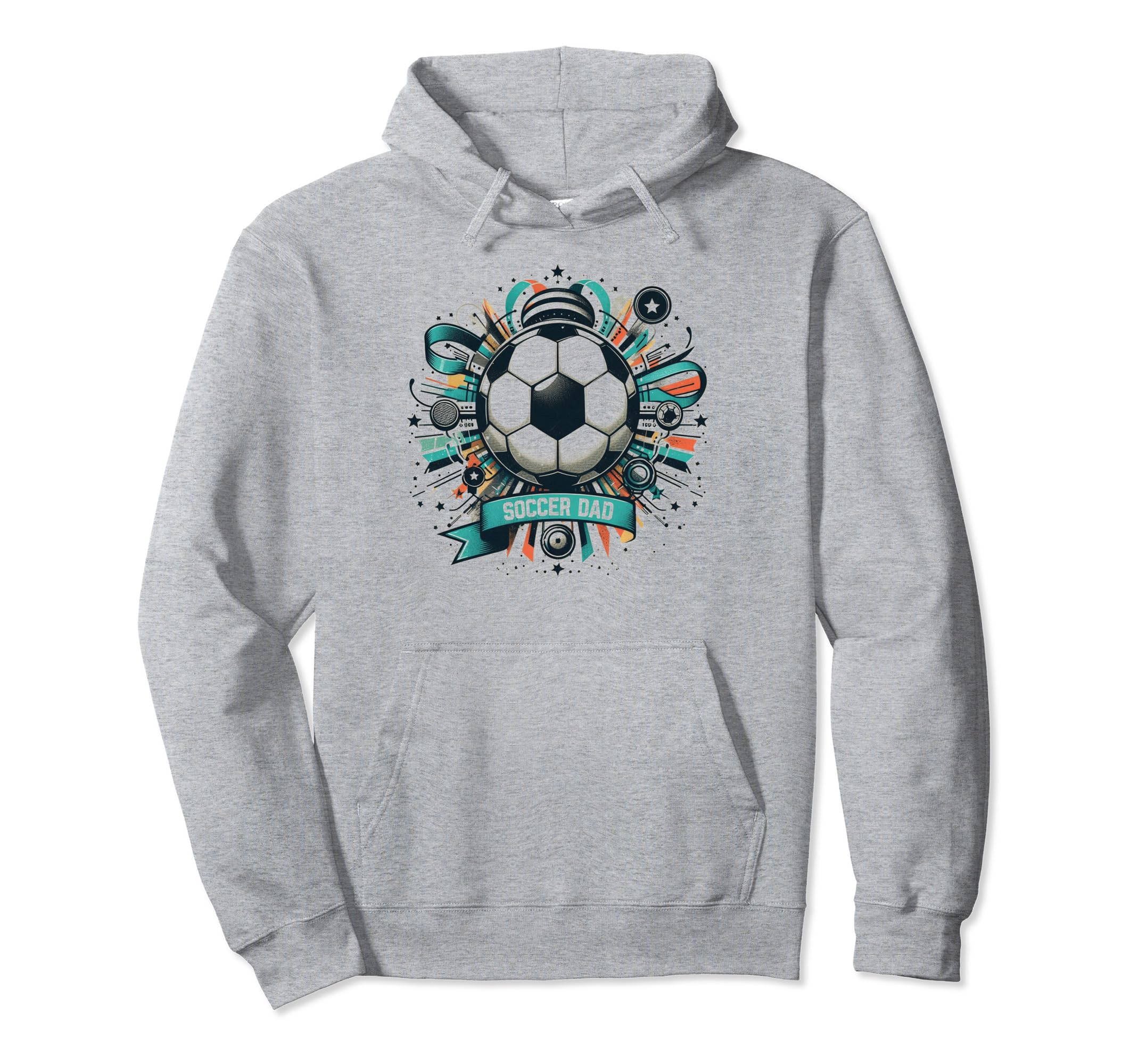 Soccer Dad Family Matching Dad Fathers Hoodie - Trendy Graphic Men Women - T-Shirt, Sweatshirt, Hoodie