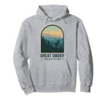 Great Smoky Mountains Deer National Park Hoodie - Graphic Print for Adults - T-Shirt, Sweatshirt, Hoodie