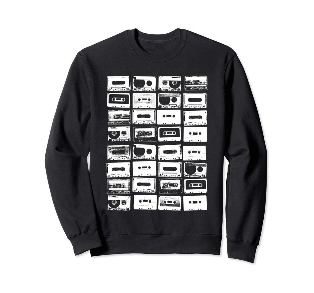 Cassette Tapes Mixtapes 1980S Radio Sweatshirt - Trendy Graphic Men Women - T-Shirt, Sweatshirt, Hoodie