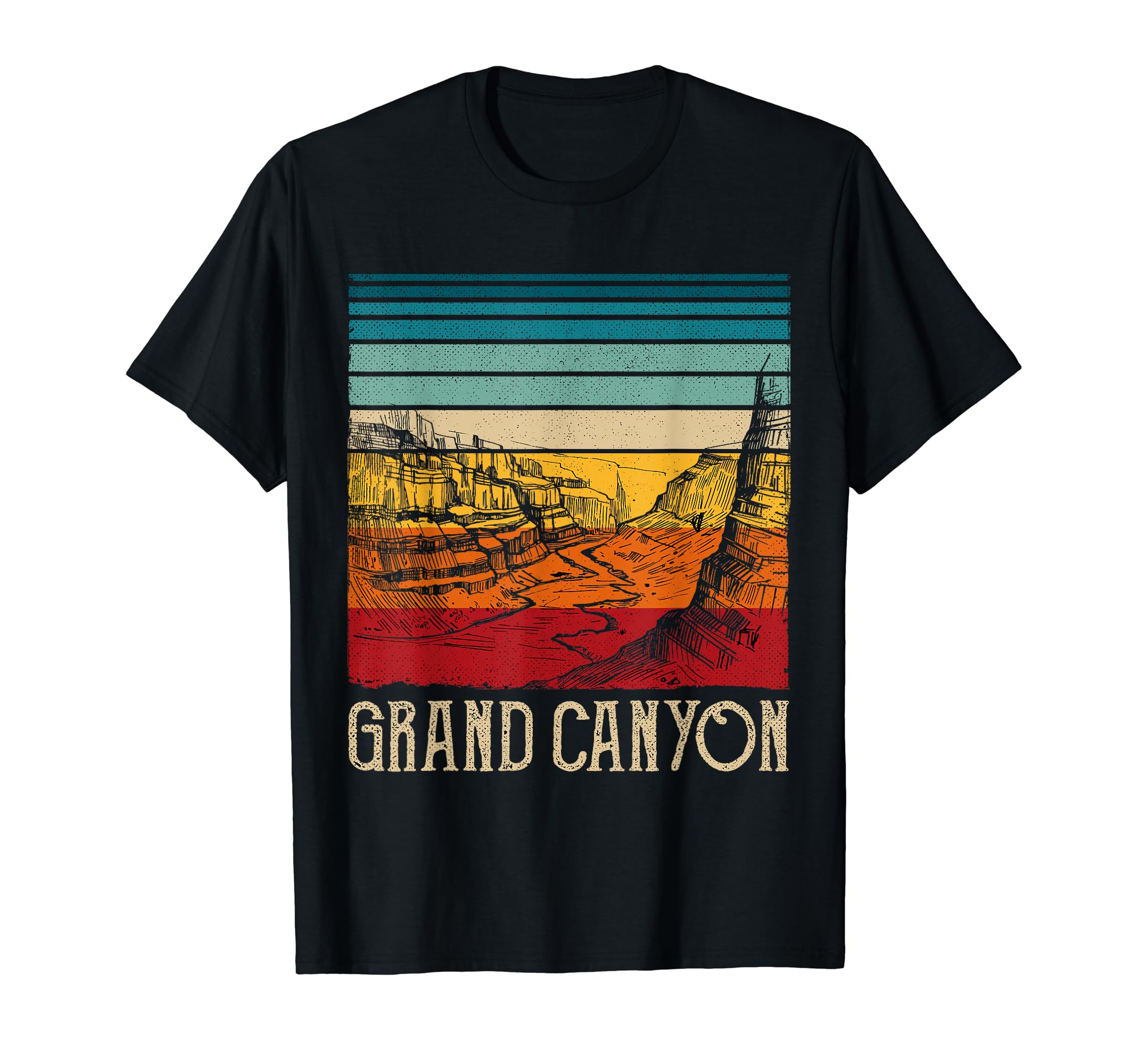 Grand Canyon National Park Outfit Grand T-Shirt - Custom Art Print Unisex - T-Shirt, Sweatshirt, Hoodie