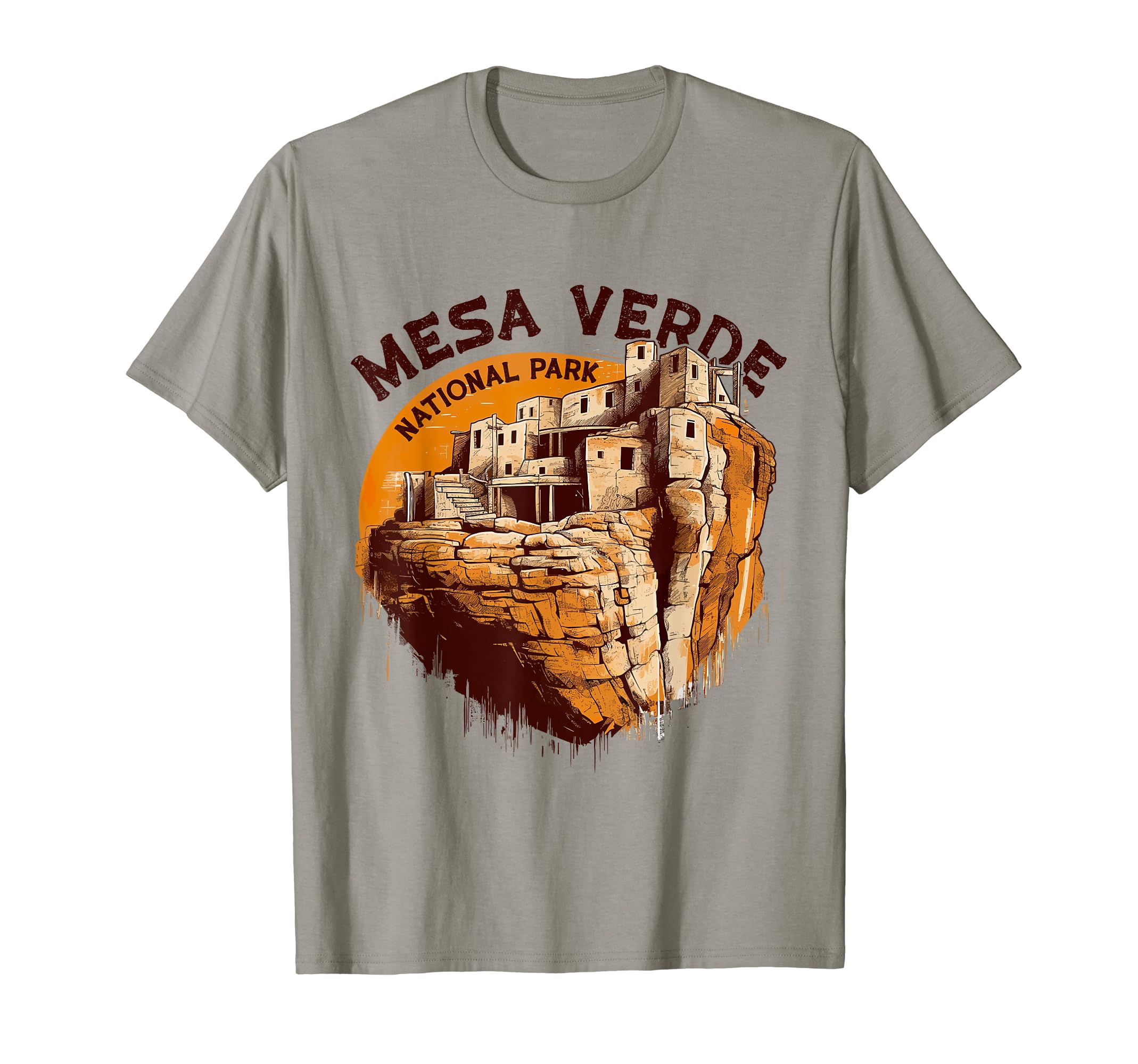 Mesa Verde Us National Park Colorado T-Shirt - Trendy Graphic Unisex - T-Shirt, Sweatshirt, Hoodie