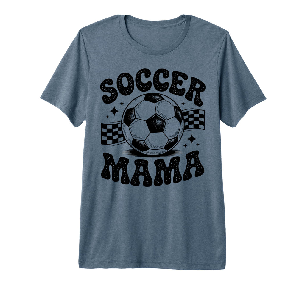 Soccer Mama Football Soccer Player T-Shirt - Minimalist Print for Adults - T-Shirt, Sweatshirt, Hoodie