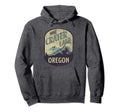 Crater Lake Oregon Nature Hike Mountain Hoodie - Aesthetic Graphic Unisex - T-Shirt, Sweatshirt, Hoodie