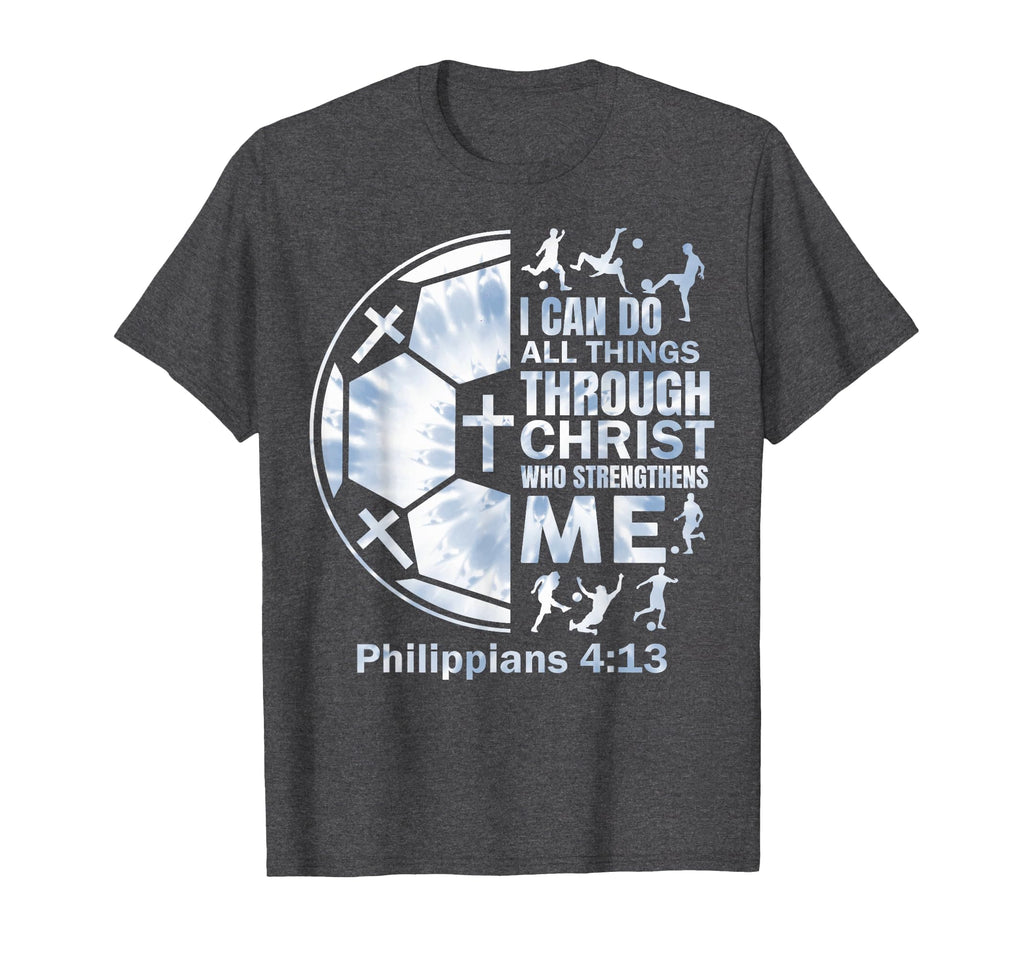 Christian Soccer Player Team Religious T-Shirt - Aesthetic Graphic Unisex - T-Shirt, Sweatshirt, Hoodie