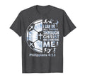 Christian Soccer Player Team Religious T-Shirt - Aesthetic Graphic Unisex - T-Shirt, Sweatshirt, Hoodie