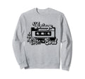 Soul Floral Cassette Tape Music Sweatshirt - Unique Graphic Unisex - T-Shirt, Sweatshirt, Hoodie