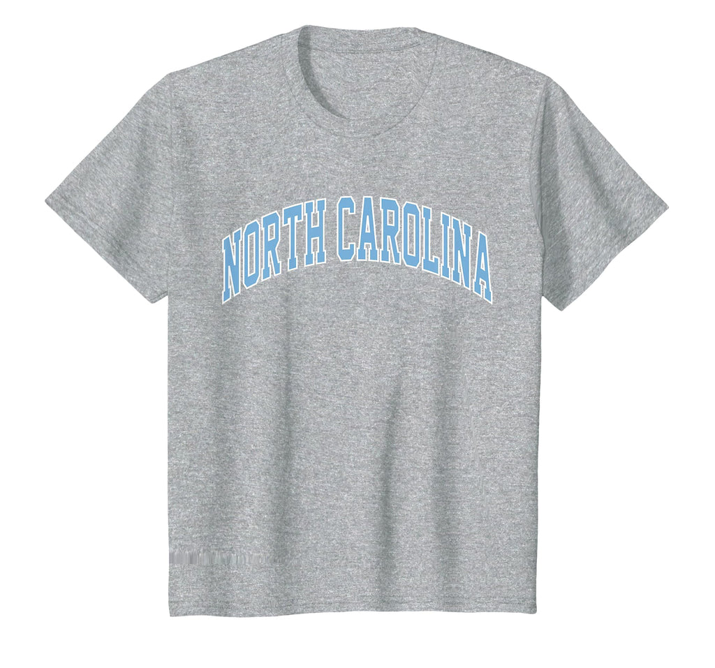 North Carolina Blue Souvenir Simple T-Shirt - Fun Novelty Design Unisex - T-Shirt, Sweatshirt, Hoodie