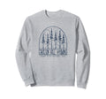 Grand Teton National Park Pine Trees Sweatshirt - Streetwear Style Unisex - T-Shirt, Sweatshirt, Hoodie