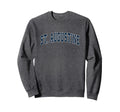 St Augustine Florida Fl Sports Navy Sweatshirt - Trendy Graphic Unisex - T-Shirt, Sweatshirt, Hoodie