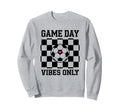 Groovy Soccer Soccer Game Day Vibes Sweatshirt - Minimalist Print Unisex - T-Shirt, Sweatshirt, Hoodie