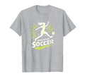 Born To Play Soccer Womens Inspirational T-Shirt - Minimalist Print Unisex - T-Shirt, Sweatshirt, Hoodie