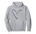 Love Soccer Hoodie - Fun Novelty Design Unisex - T-Shirt, Sweatshirt, Hoodie