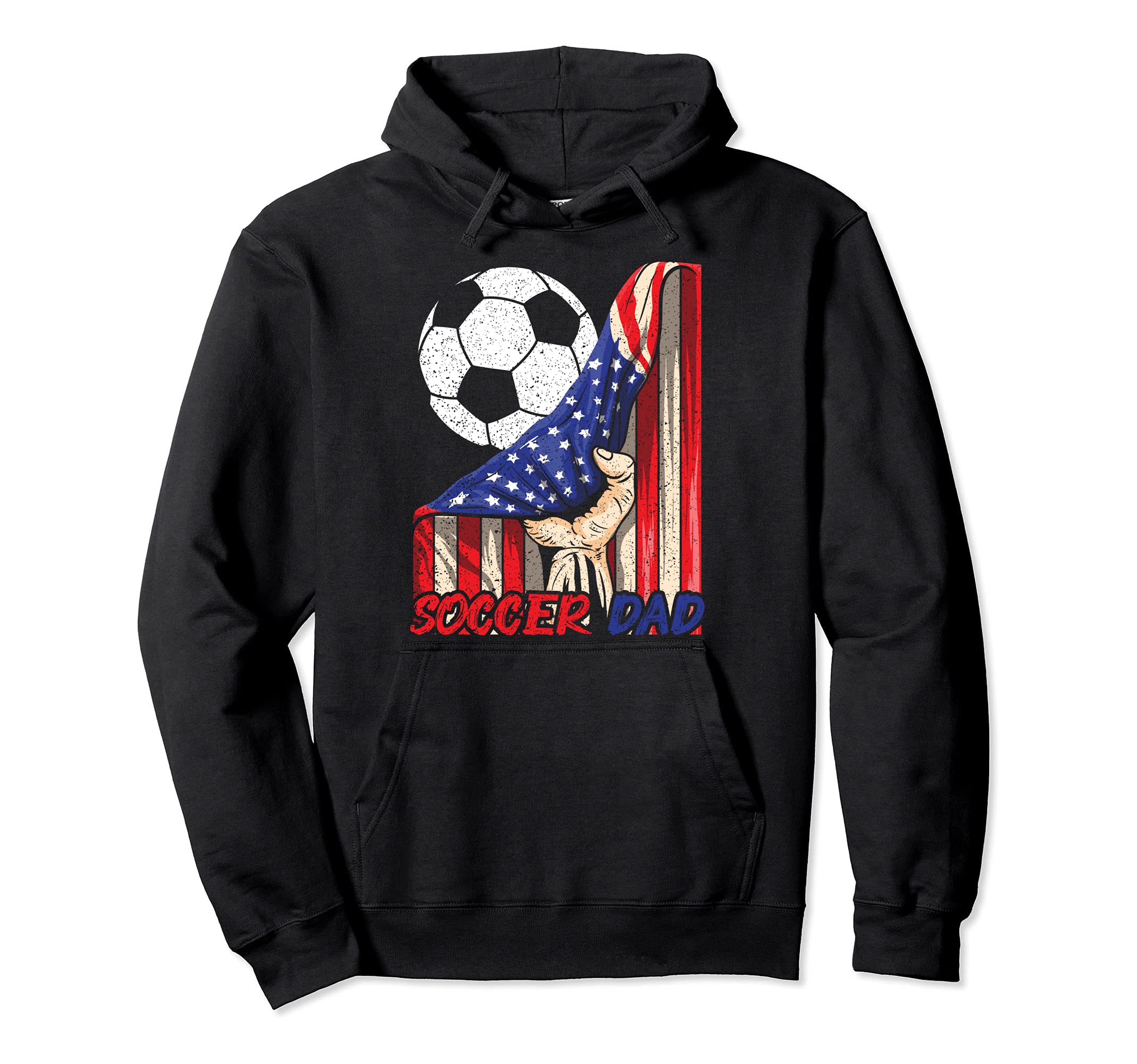 New First Time Dad To Be Soccer Daddy Hoodie - Unique Graphic for Adults - T-Shirt, Sweatshirt, Hoodie