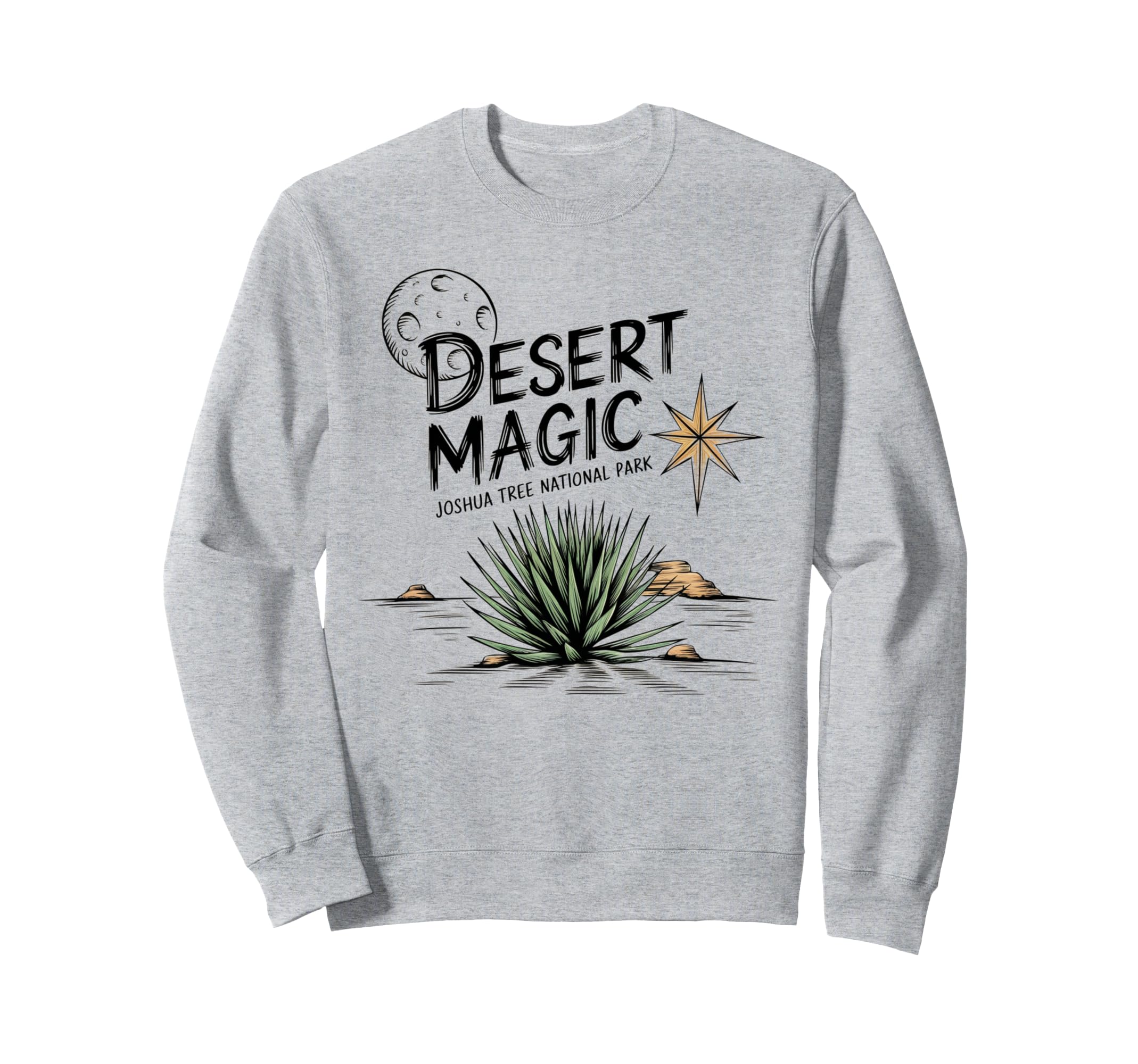 Desert Magic Joshua Tree National Sweatshirt - Streetwear Style for Adults - T-Shirt, Sweatshirt, Hoodie