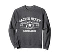 Sacred Heart Crusaders Soccer Ball 2025 Sweatshirt - Trendy Graphic Unisex - T-Shirt, Sweatshirt, Hoodie