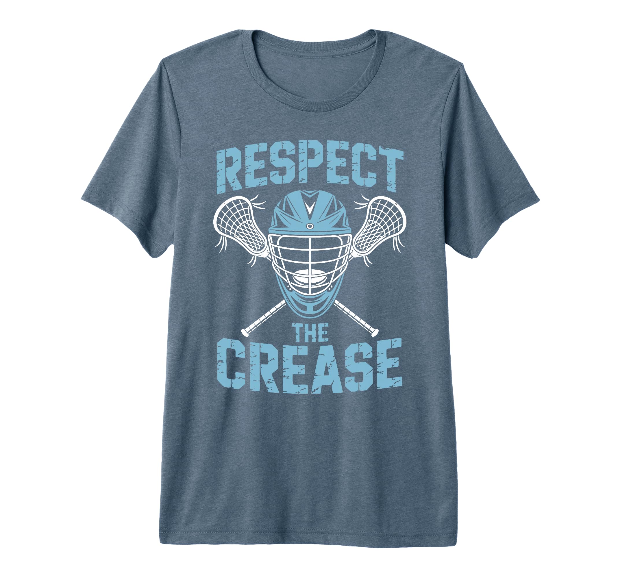 Lacrosse Goalie Crease Lax Goalkeeper T-Shirt - Unique Graphic Men Women - T-Shirt, Sweatshirt, Hoodie