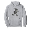 Roller Skating Bunny Rabbit Sporty Hoodie - Aesthetic Graphic Unisex - T-Shirt, Sweatshirt, Hoodie