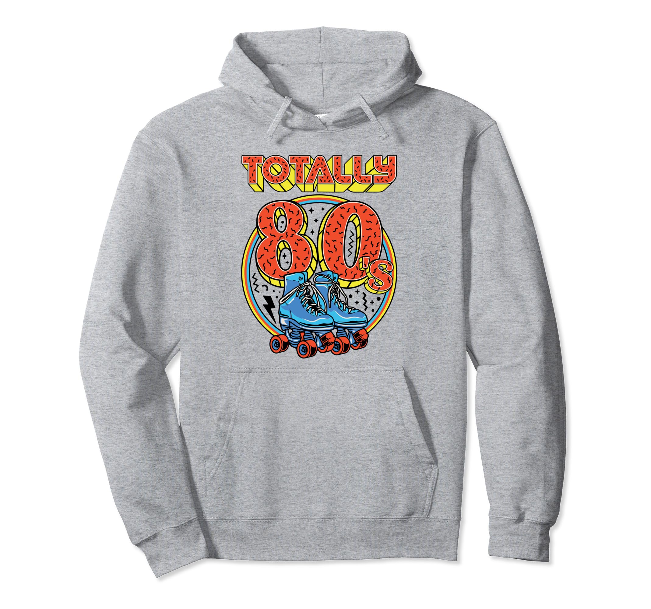 Totally 80S Roller Skater Skate Shoes 1980S Hoodie - Unique Graphic Unisex - T-Shirt, Sweatshirt, Hoodie