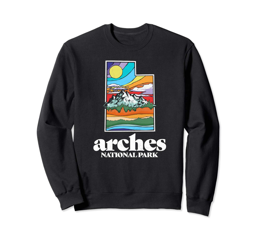 Arches National Park Utah Nature Sweatshirt - Novelty Apparel Unisex - T-Shirt, Sweatshirt, Hoodie