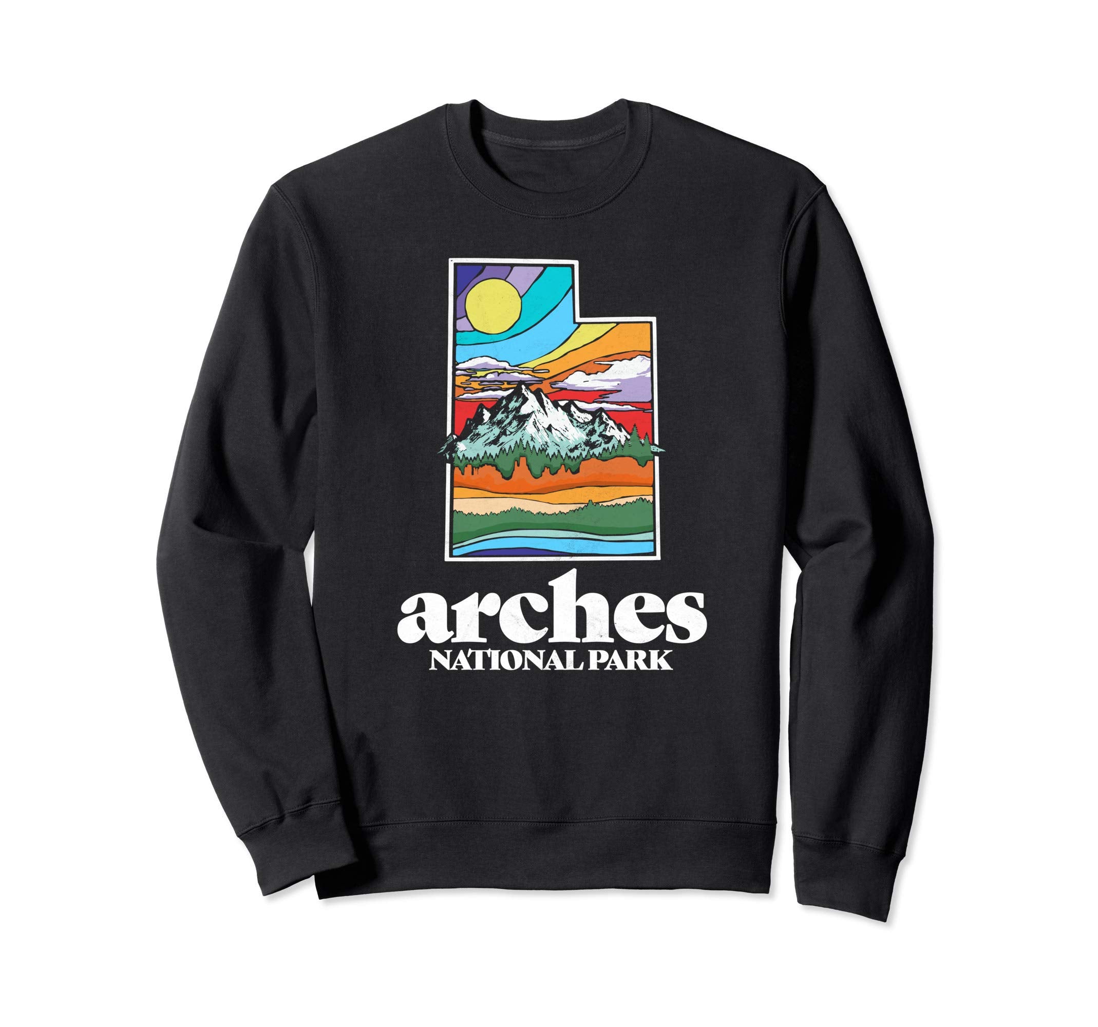 Arches National Park Utah Nature Sweatshirt - Novelty Apparel Unisex - T-Shirt, Sweatshirt, Hoodie