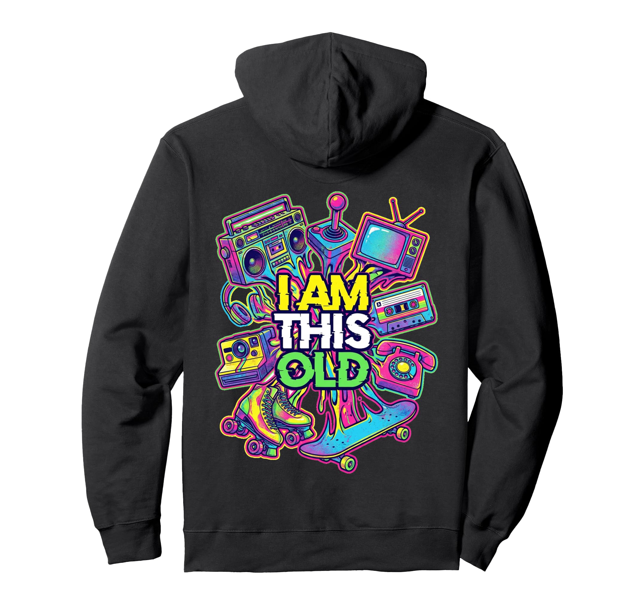 1980S Nostalgia Love 80S Vibes Iconic Hoodie - Unique Graphic for Adults - T-Shirt, Sweatshirt, Hoodie
