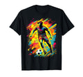 Electric Soccer Player Futbol Fan T-Shirt - Streetwear Style Unisex - T-Shirt, Sweatshirt, Hoodie