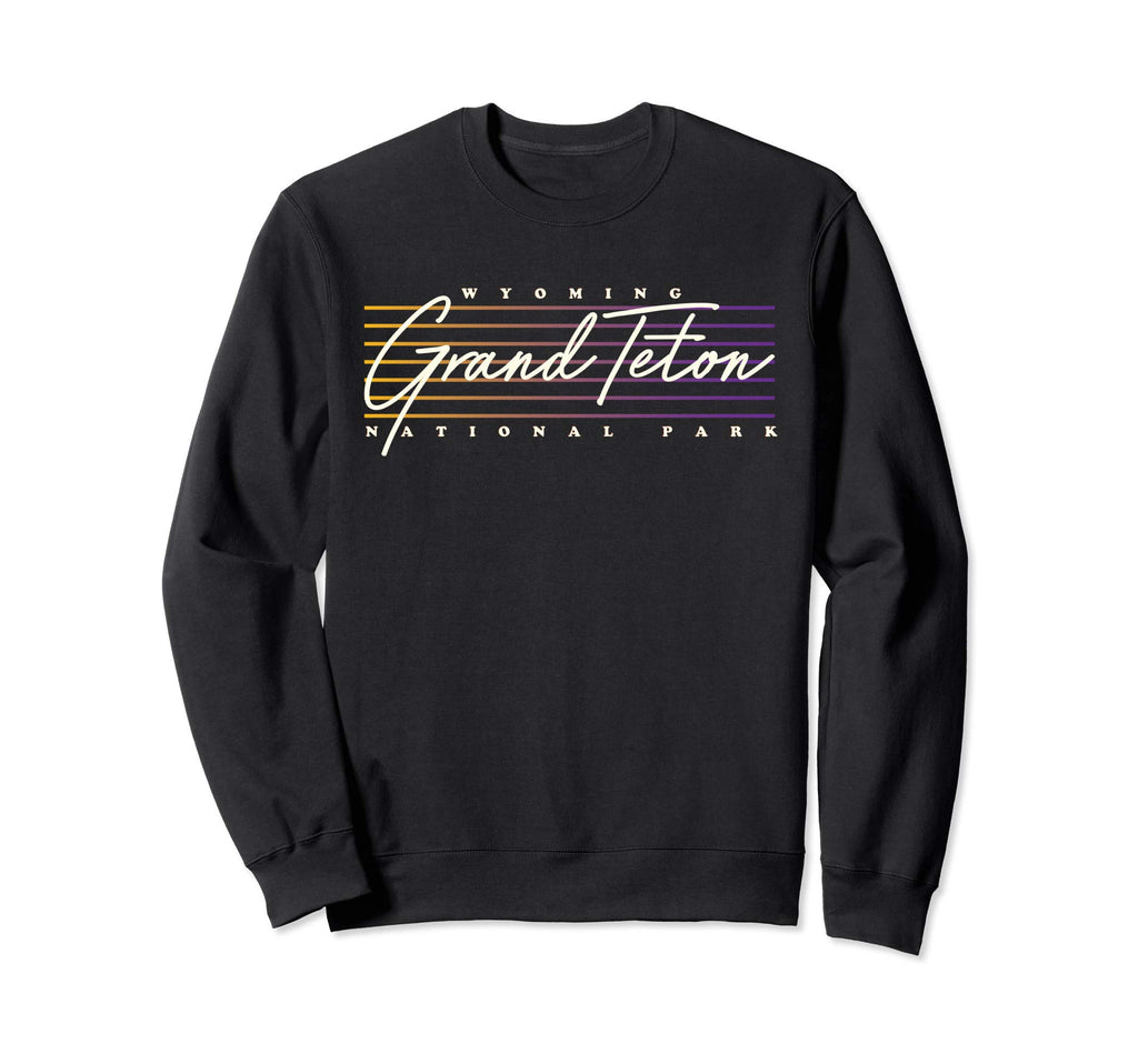 Grand Teton National Park Sweatshirt - Custom Art Print Men Women - T-Shirt, Sweatshirt, Hoodie