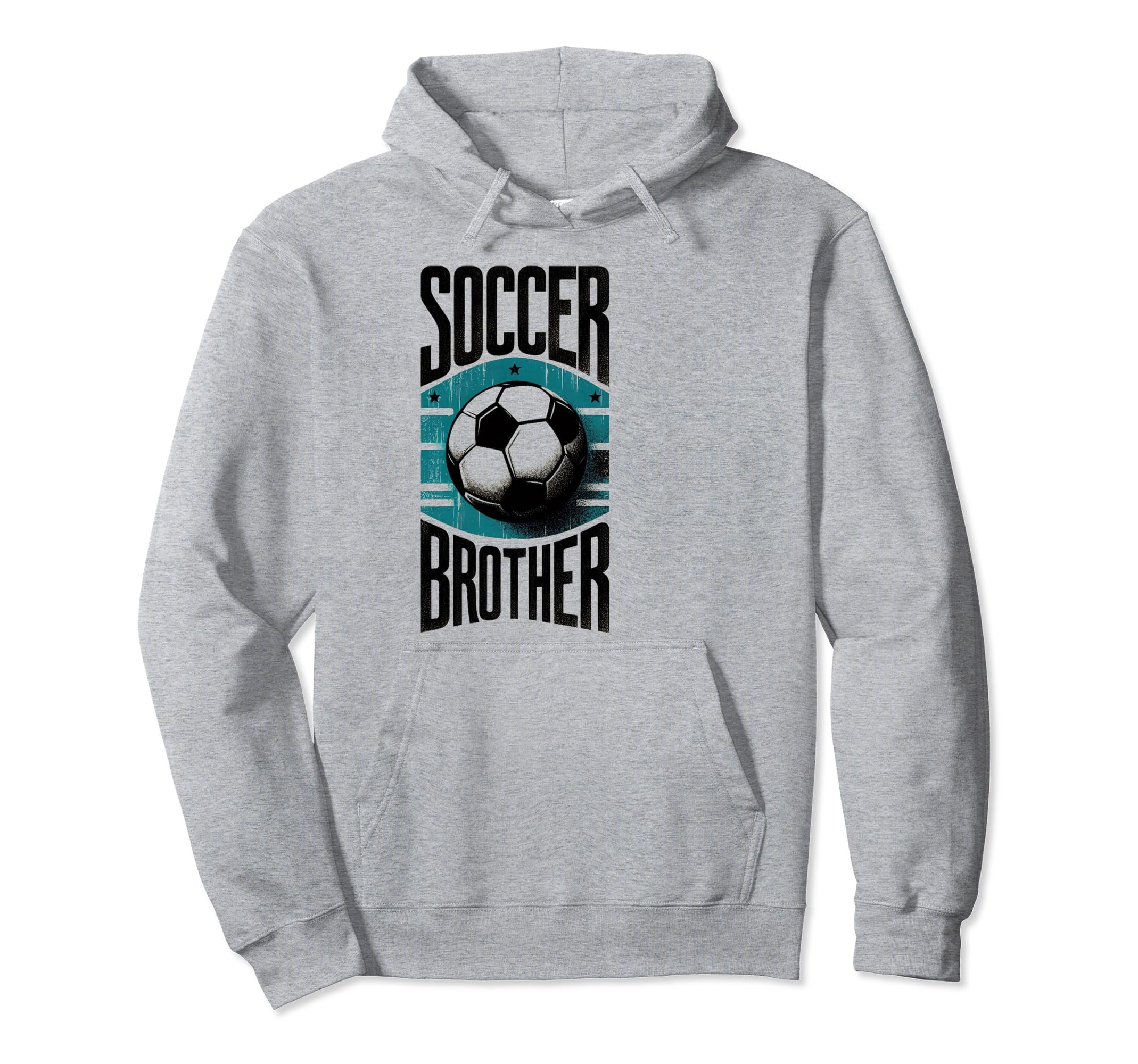 Soccer Brother Family Matching Team Hoodie - Aesthetic Graphic for Adults - T-Shirt, Sweatshirt, Hoodie