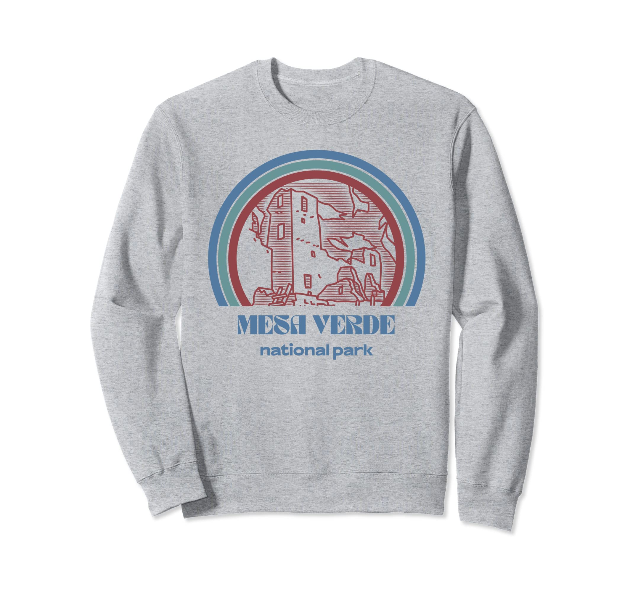 Mesa Verde National Park Outdoor Sweatshirt - Novelty Apparel for Adults - T-Shirt, Sweatshirt, Hoodie