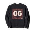 Og Shirts Original Gangster Rap Old Sweatshirt - Trendy Graphic for Adults - T-Shirt, Sweatshirt, Hoodie