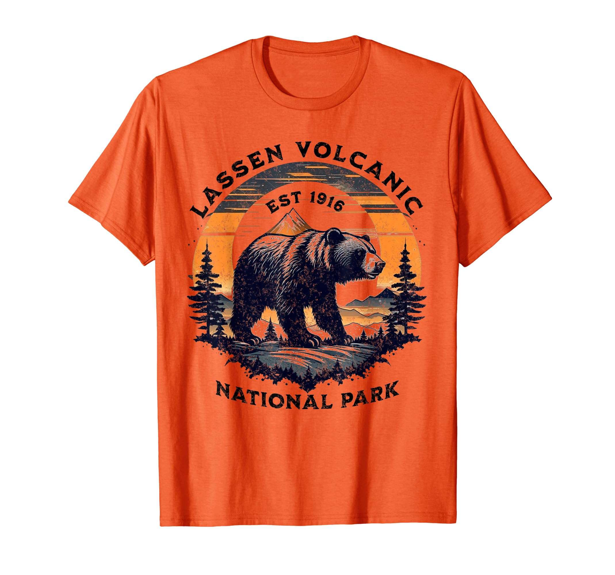 Lassen Volcanic National Park California T-Shirt - Graphic Print Men Women - T-Shirt, Sweatshirt, Hoodie