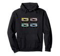 70S 80S 90S Cassette Tape Music Old Hoodie - Custom Art Print Men Women - T-Shirt, Sweatshirt, Hoodie