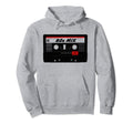 80S Music Party Love Mixtape 80S Audio Hoodie - Novelty Apparel for Adults - T-Shirt, Sweatshirt, Hoodie