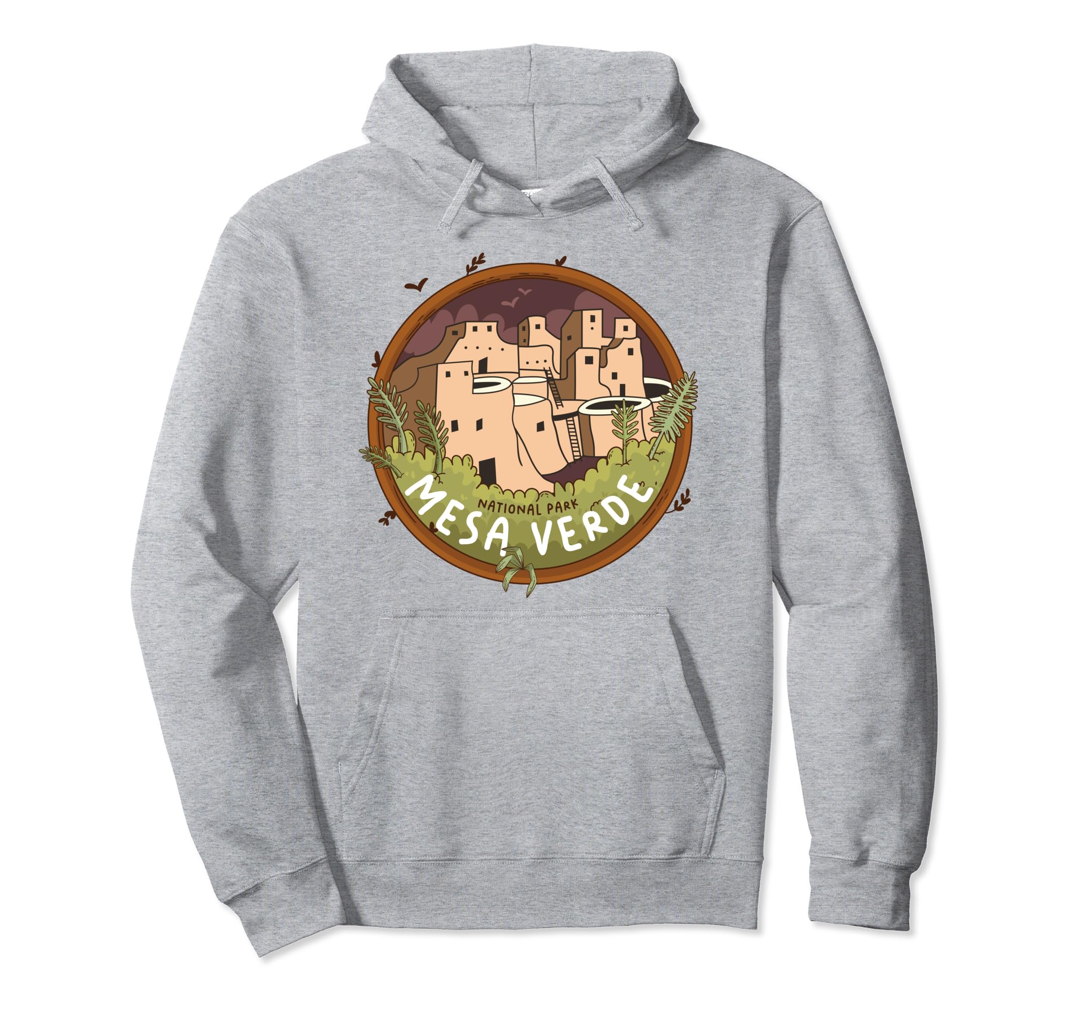 Mesa Verde Us National Park Colorado Hoodie - Novelty Apparel Unisex - T-Shirt, Sweatshirt, Hoodie