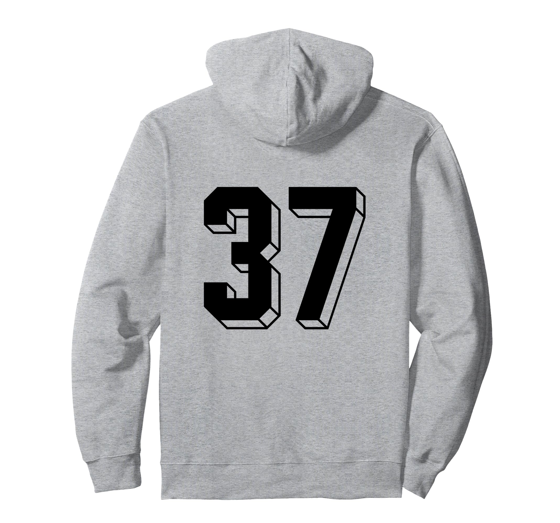 Number 37 Backside 80S 90S Team Hoodie - Aesthetic Graphic Men Women - T-Shirt, Sweatshirt, Hoodie