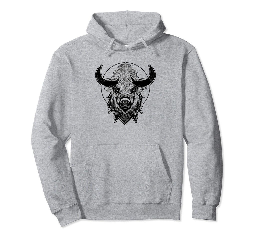 Bison American Buffalo National Park Hoodie - Casual Everyday Wear Unisex - T-Shirt, Sweatshirt, Hoodie