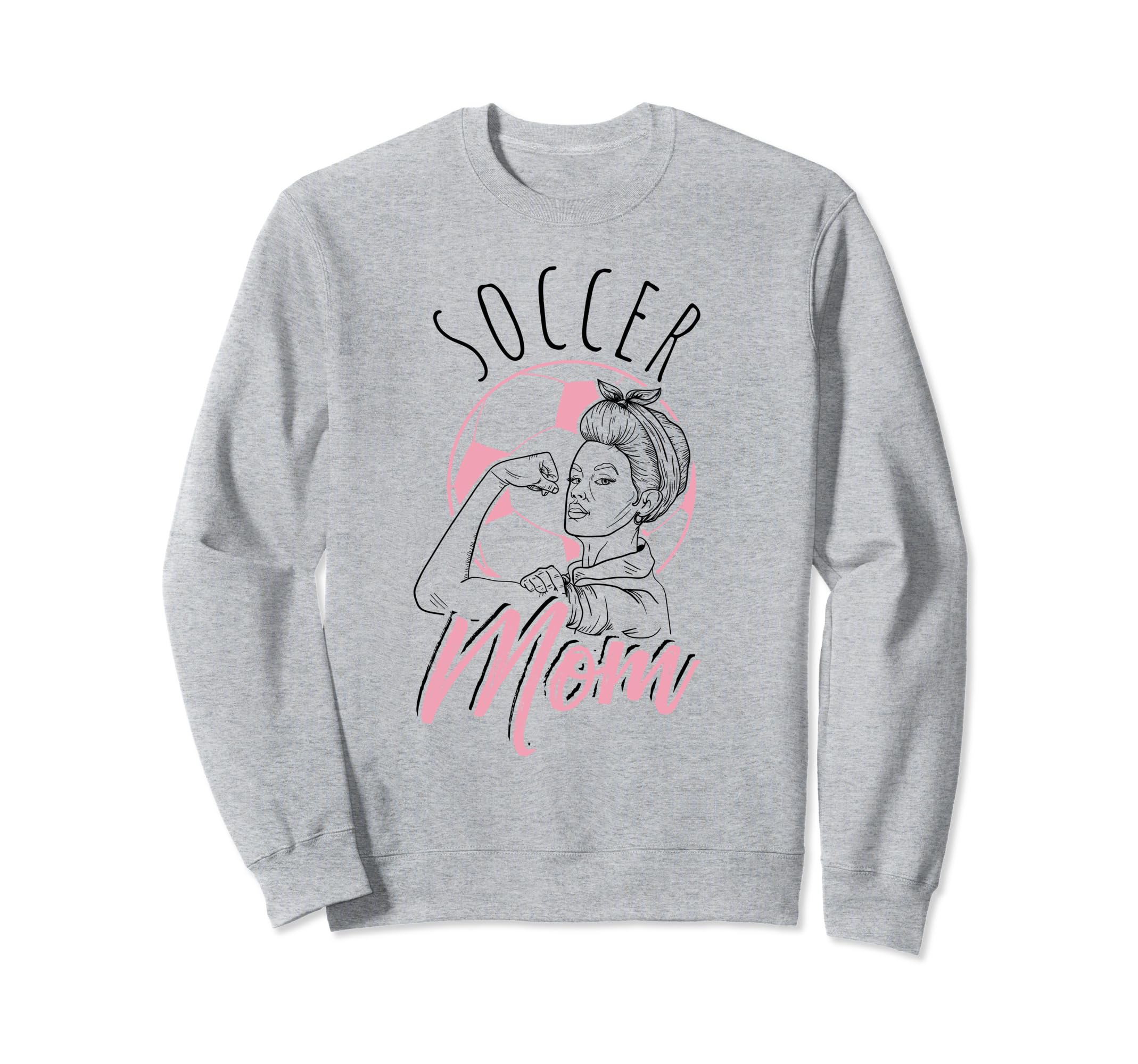 Soccer Mom Sport Athlete Family Sweatshirt - Streetwear Style Unisex - T-Shirt, Sweatshirt, Hoodie