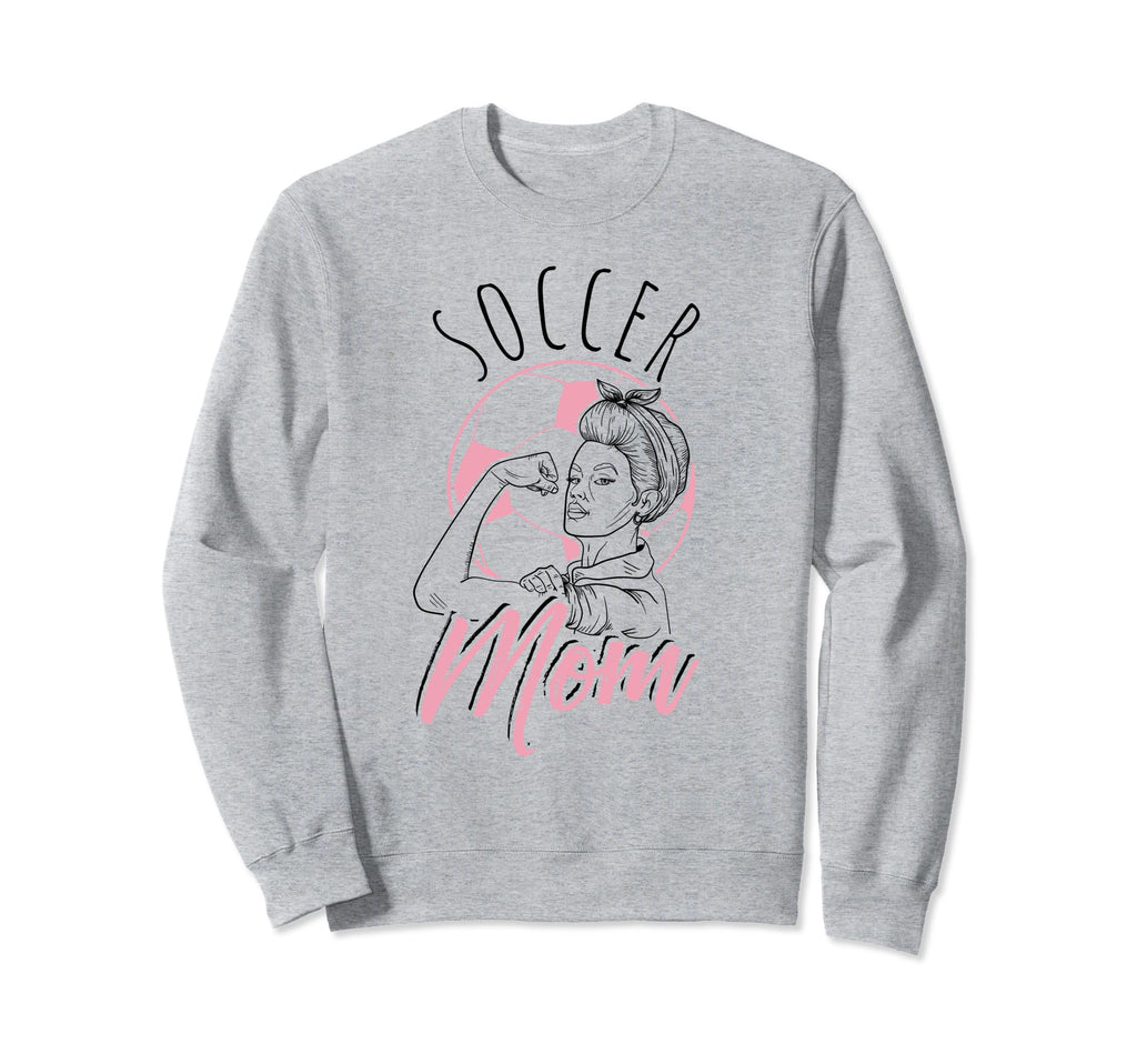 Soccer Mom Sport Athlete Family Sweatshirt - Fun Novelty Design Unisex - T-Shirt, Sweatshirt, Hoodie