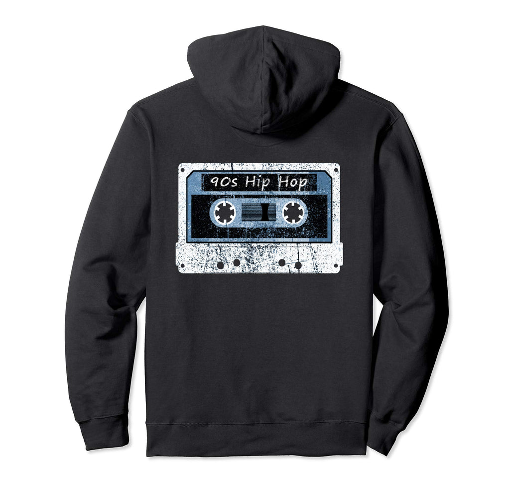 90S Hip Hop Music Cassette Tape Aesthetic Hoodie - Graphic Print Unisex - T-Shirt, Sweatshirt, Hoodie