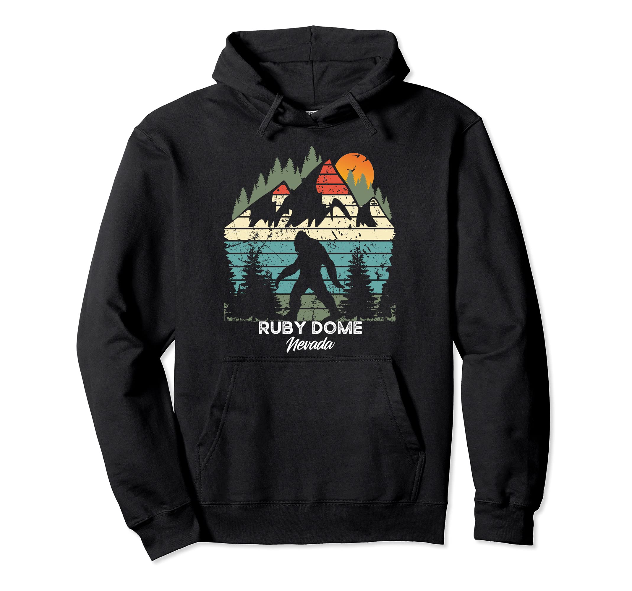 Ruby Dome Nevada National Park 80S Hoodie - Unique Graphic Unisex - T-Shirt, Sweatshirt, Hoodie