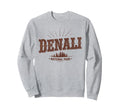 Denali Est 1917 Alaska National Park Sweatshirt - Graphic Print Unisex - T-Shirt, Sweatshirt, Hoodie