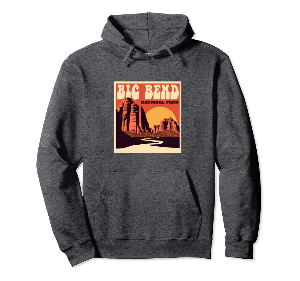 Big Bend Texas National Park Hoodie - Unique Graphic Unisex - T-Shirt, Sweatshirt, Hoodie