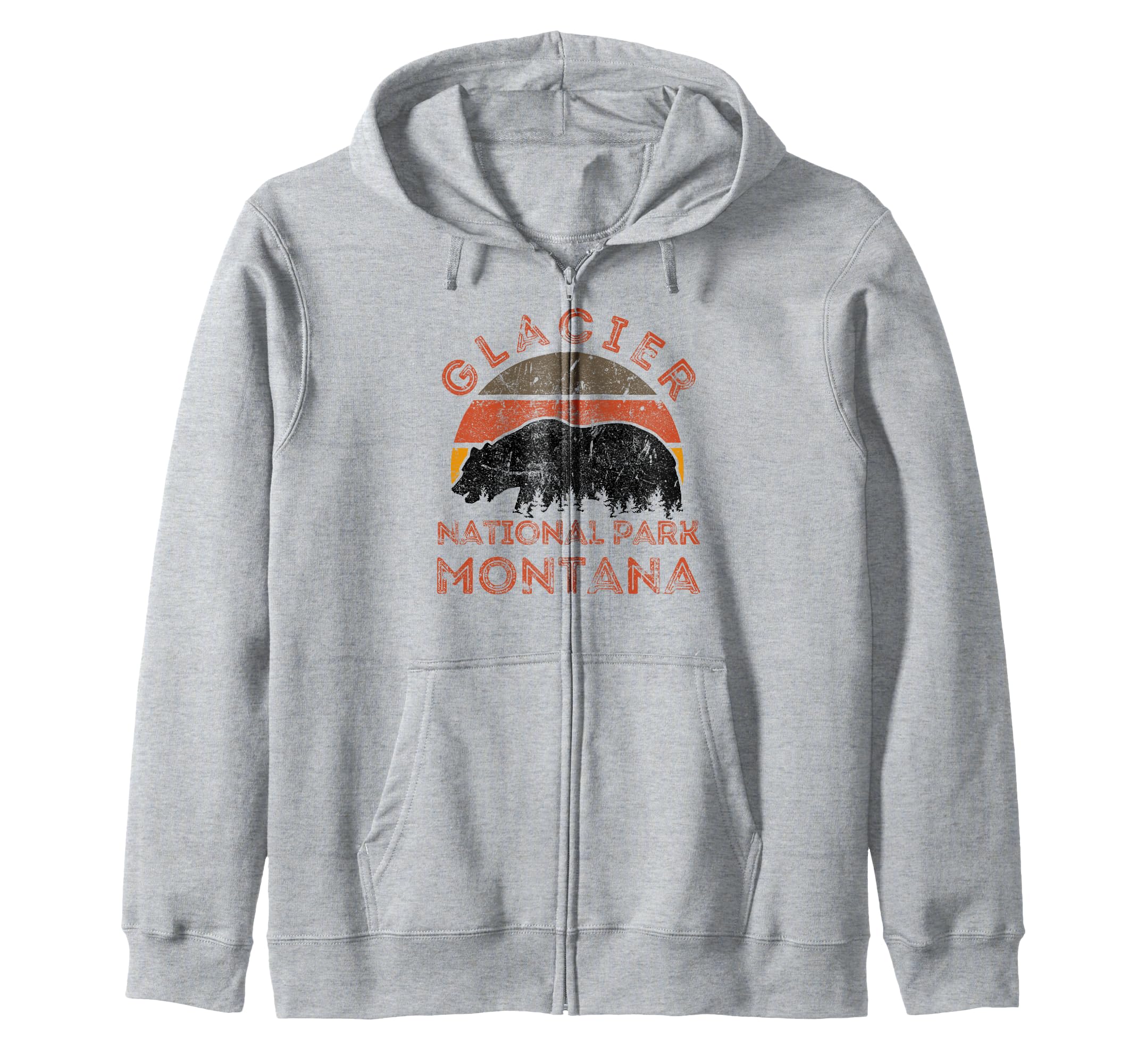 Glacier National Park Montana Usa Outdoor T-Shirt - Graphic Print Unisex - T-Shirt, Sweatshirt, Hoodie