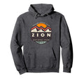 Zion National Park Mountains Hoodie - Novelty Apparel Unisex - T-Shirt, Sweatshirt, Hoodie