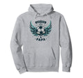 Soccer Papa Family Matching Dad Hoodie - Fun Novelty Design for Adults - T-Shirt, Sweatshirt, Hoodie