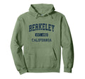 Berkeley California Ca Athletic Sports Hoodie - Streetwear Style Unisex - T-Shirt, Sweatshirt, Hoodie